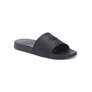 FITFLOP All Black Iqushion Slides